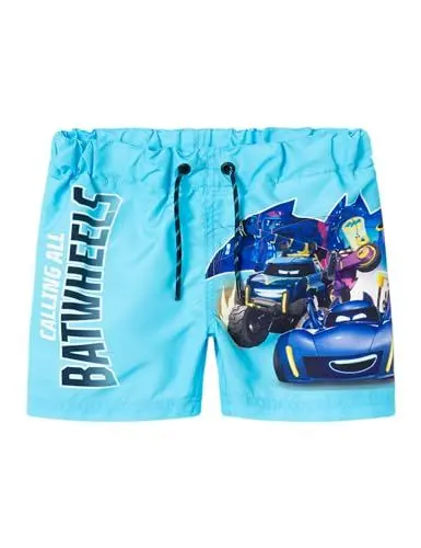 Produktbild: NAME IT Nmmmicco Batwheels Long Swimshorts Wab