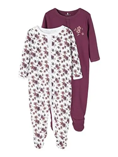 Produktbild: NAME IT Schlafstrampler Set für Babys Prune Purple 80