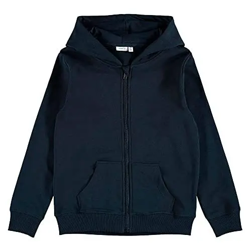 Produktbild: NAME IT Sweatshirt mit Kapuze und Reißverschluss Dark Sapphire 122-128