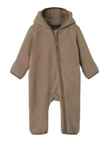 Produktbild: NAME IT Unisex Baby Nbnmeeko Fleece Suit Schneeanzug, Desert Taupe, 62/68