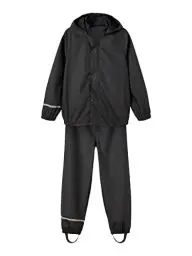 Produktbild: NAME IT Unisex Nkndry Rain Noos Regen Set, Schwarz, 164 EU