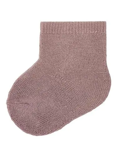 Produktbild: Name It Baby-Mädchen NBFWAKSI Wool Terry XXIII Socken, Antler, 50/56