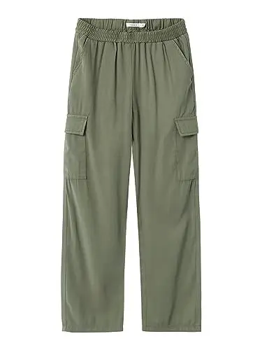Produktbild: NAME IT Mädchen Nkfbella St TWI Cargo 8262-bu Noos Hose, Deep Lichen Green, 152 EU
