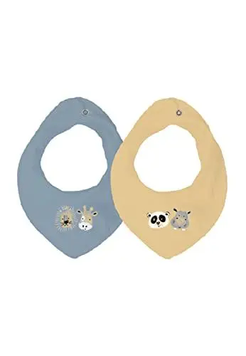 Produktbild: Name It Jungen NBMYACOBJOGGIE 2P Jersey Scarf BIB Lätzchen, Stormy Weather, ONE Size