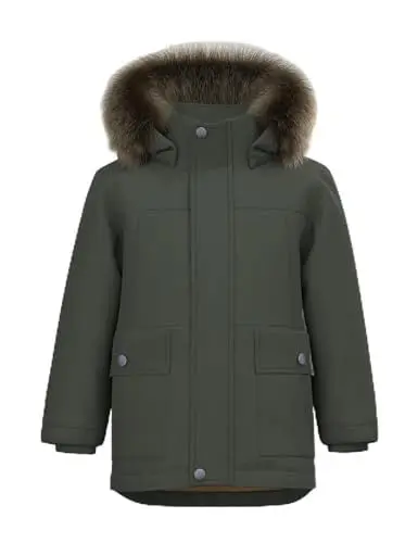 Produktbild: Name It Jungen NMMMARLIN Parka Jacket PB FO Jacke, Climbing Ivy, 104