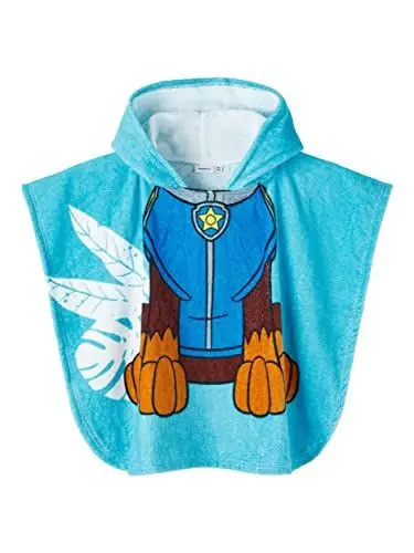 Produktbild: name it Men's NMMMOLTE PAWPATROL Towel CPLG Poncho, Bachelor Button, ONE Size
