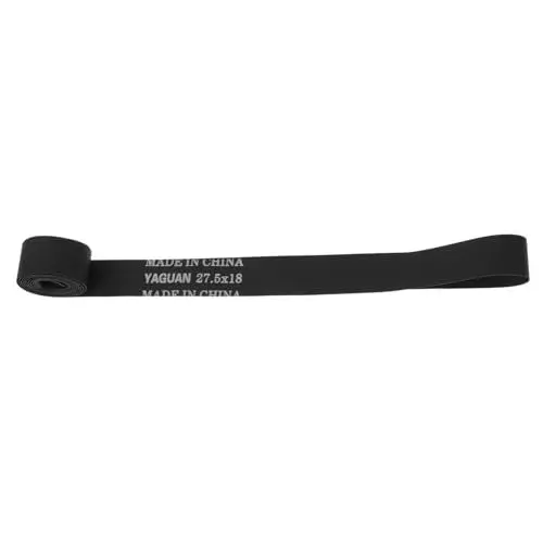 Produktbild: NAMOARLY 1 Rolle Fahrradschlauchauskleidung Klebeband Pannenschutzband Schlauchloses Felgenband Fahrradfelgenband Fahrradschlauchschutz Anti-pannenband Fahrradreifenschutz Black Pvc