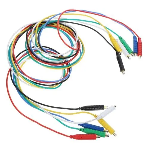 Produktbild: NAMOARLY Magnetischer Überbrückungsprüfdrahtsatz 20awg 6 Farben für Überbrückungsdrähte und Sensor