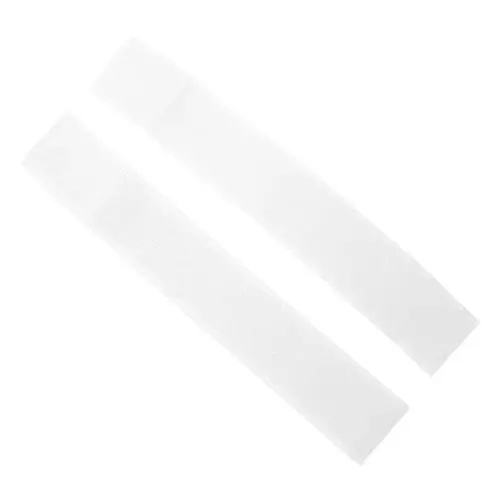 Produktbild: NAMOARLY Wiederverwendbare Yoga-fußbänder Klebrige Zehen Für Das Üben Von Fitness-fußriemen Weiß 50 Mm X 300 Mm 2 Stück