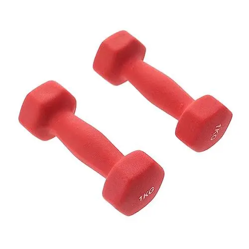 Produktbild: NAMOARLY Nicht Rollendes Hantelset 1 Kg Paar Übungshanteln Ergonomischer Griff Für Yoga