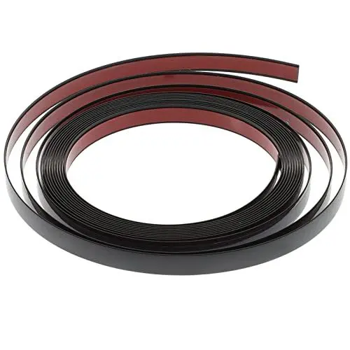 Produktbild: NAMOARLY Klebeband selbstklebend wasserdicht dekoratives Wandnaht-Abdichtungsband 1 1 x 5 m schwarz für Küche und Bad