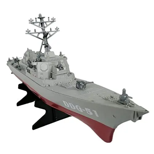 Produktbild: NAMOARLY Zerstörer-Modell Spielzeug-marineschiff-Rakete Modellbausätze Snap-Schiffe Spielzeugzerstörerschiff Modellautos Zum Bauen Zerstörer Schiff Plastik Kind Kriegsschiff Schiffsmodell