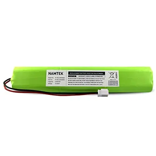 Produktbild: Namtek Ersatzakku für Velux Solarfenster & Dachfenster Rolladen - Akku Ersatz 10.8V, 2200 mAh, NiMH - mit Kabel und Stecker 946933, 946930, 946987, 846933