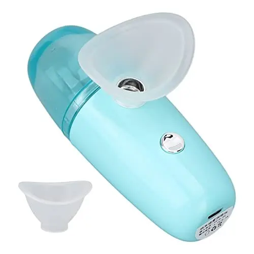 Produktbild: Nano Gesicht Mister, Augenvernebler, Augenspray Gesichtsbefeuchter Tragbares Mini-Feuchtigkeitsspray Gesichtsdampfer Feuchtigkeitsspendendes(Blau)
