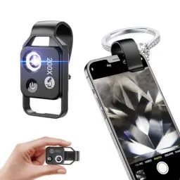 Produktbild: Nano Zoom Lens for iPhone, 200x Zoom Lens for iPhone, Nano Zoom 200x for iPhone, Nanozoom 200x Magnification Zoom for iPhone, Nano Zoom for Phone, Nanosight x200 (Black)