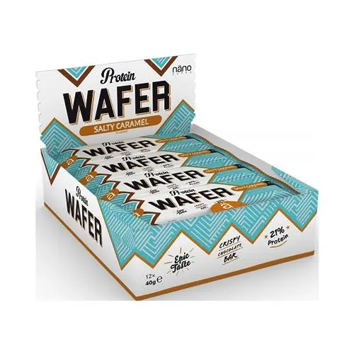 Produktbild: NanoSupps Protein Wafer (12x40g) Salty Caramel