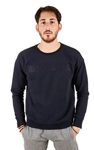 Produktbild: Napapijri Damen Berber WOM C Sweatshirt, Blau (BLU Marine 176), (Herstellergröße:XS)