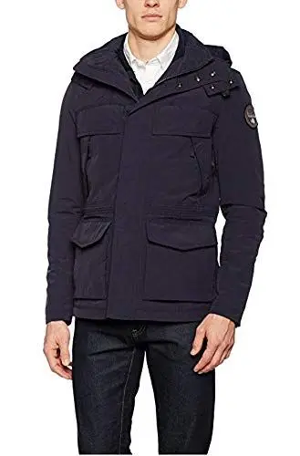 Produktbild: Napapijri Herren Parka Jacke Skidoo Open L SS NY N0YG4T, Gr. XXX-Large, Blau (BLU Marine 176)