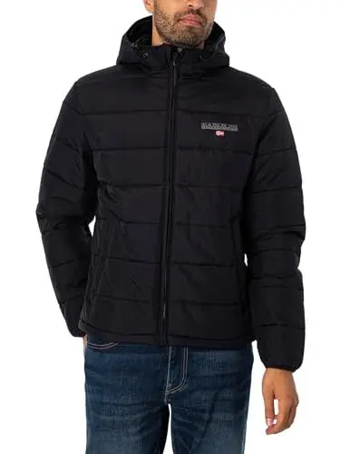 Produktbild: Napapijri Herren Suhre Pufferjacke, Schwarz, L