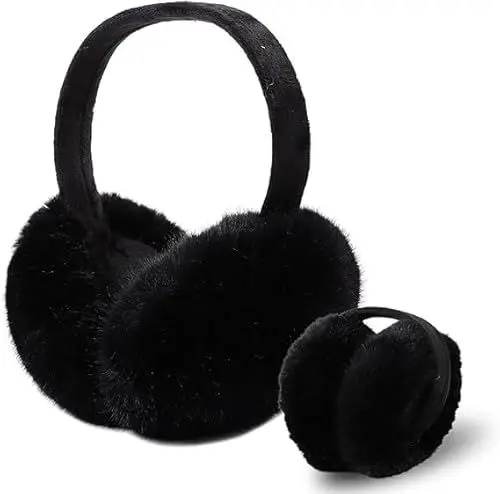 Produktbild: Naravisio Ohrenwärmer, Winter Ohrenwärmer, Winter Ohrenwärmer Damen Faltbare Abnehmbar Waschbar Earmuffs Bequemer weicher Winter Warme Ohrenschützer fürHerren