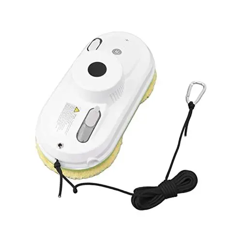 Produktbild: Naroote Fensterputzroboter-Kit, ABS- und Faser-Staubsaugermotor, Fensterputzroboter für den Innenbereich (EU-Stecker)