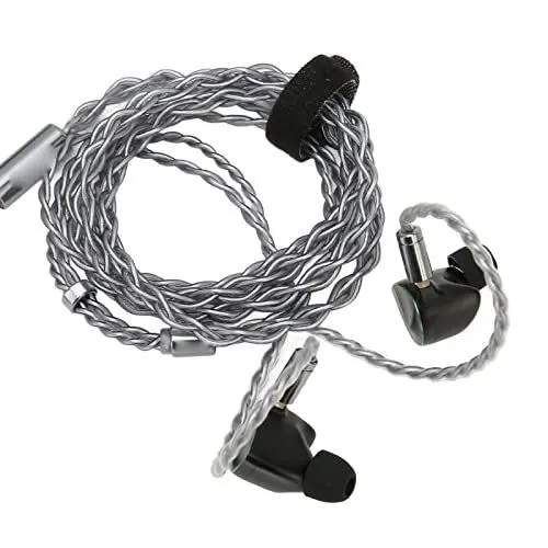 Produktbild: Naroote Kabelgebundene Kopfhörer, HiFi-Headset mit 12 Mm Dynamischem Treiber, Ersatz-Ohrkappen, 11,6 Mm PZT-Knochenleitung, Hochfrequenz für Audiophile (3,5-mm-Stecker)