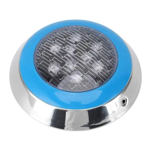 Produktbild: Haofy LED-Schwimmbad-Wandleuchte, Energiesparend, 24 V Niederspannung, 8,5 Zoll Unterwasser-ABS-Poolleuchte (9W)