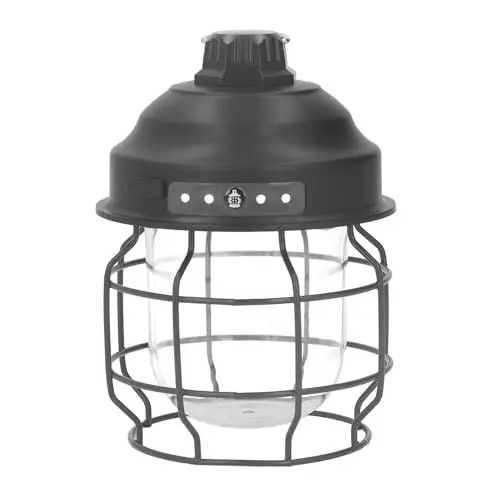 Produktbild: Naroote Outdoor-Camping-Laterne, Wiederaufladbare Tragbare Camping-Laterne, Langlebige LED Zur Dekoration