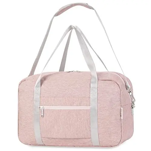 Produktbild: Narwey für Ryanair Handgepäck 40x20x25 Handgepäck Tasche für Flugzeug Faltbare Reisetasche Damen Weekender Damen Handgepäck Koffer 20L (Lila)