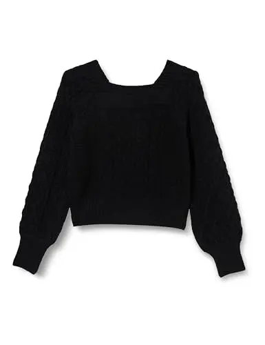 Produktbild: nascita Women's Damen Strickpullover 11025483-NA03, Schwarz, XL/XXL Sweater
