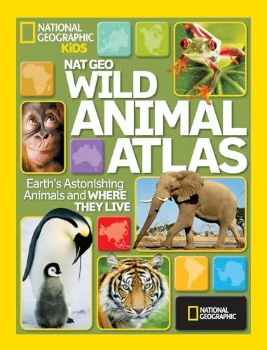 Produktbild: Nat Geo Wild Animal Atlas: Earth's Astonishing Animals and Where They Live (National Geographic Kids)