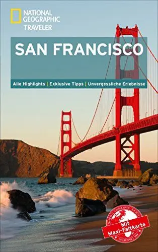 Produktbild: NATIONAL GEOGRAPHIC Reiseführer San Francisco: Das ultimative Reisehandbuch mit über 500 Adressen und praktischer Faltkarte zum Herausnehmen für alle Traveler.