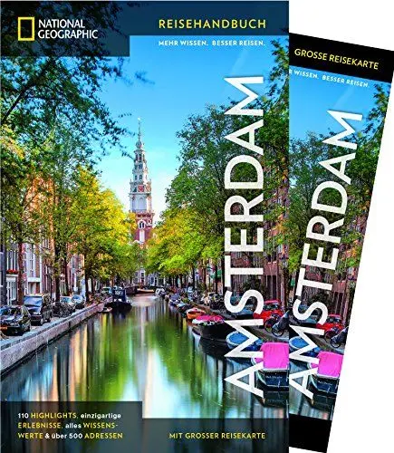 Produktbild: NATIONAL GEOGRAPHIC Reisehandbuch Amsterdam: Der ultimative Reiseführer mit über 500 Adressen und praktischer Faltkarte zum Herausnehmen für alle Traveler.: Mit Maxi-Faltkarte (NG_Reiseführer)