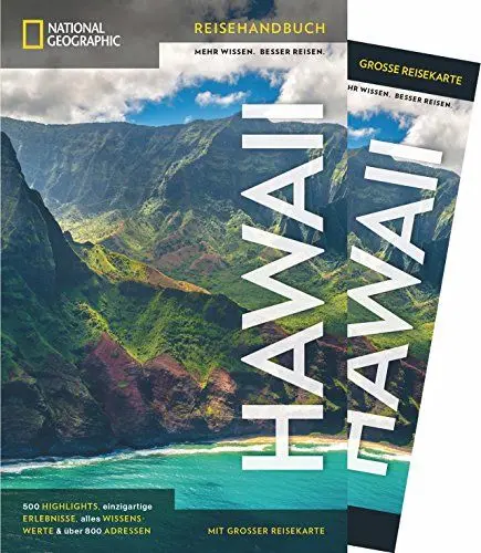Produktbild: NATIONAL GEOGRAPHIC Reisehandbuch Hawaii: Der ultimative Reiseführer für alle Traveler. Mit über 500 Adressen und praktischer Faltkarte zum Herausnehmen.