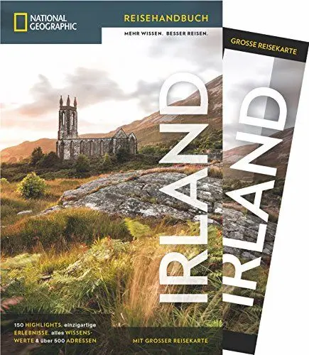 Produktbild: NATIONAL GEOGRAPHIC Reisehandbuch Irland: Der ultimative Reiseführer mit über 500 Adressen und praktischer Faltkarte zum Herausnehmen für alle Traveler.: Mit Maxi-Faltkarte (NG_Reiseführer)