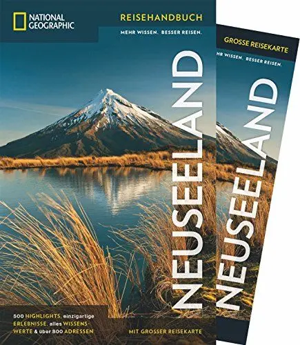 Produktbild: NATIONAL GEOGRAPHIC Reisehandbuch Neuseeland: Der ultimative Reiseführer mit über 500 Adressen und praktischer Faltkarte zum Herausnehmen für alle Traveler. (NG_Reiseführer)