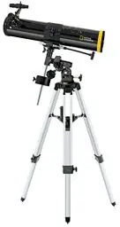 Produktbild: National Geographic 76/700 Reflektor Teleskop EQ - Astronomie Einsteigerteleskop, 76mm Hauptspiegel, äquatoriale Montierung, inkl. Smartphone-Halterung & Stativ