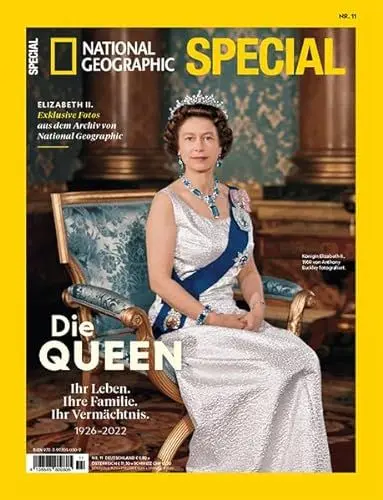 Produktbild: National Geographic Spezial 11 – Queen Elizabeth II: Ihr Leben. Ihre Familie. Ihr Vermächtnis (NGSP)
