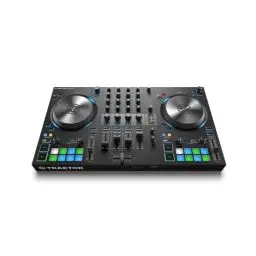 Produktbild: Native Instruments Traktor Kontrol S3 4-Kanal DJ Controller, 16 Pads, integrierte Soundkarte, Traktor Pro 4