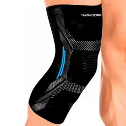 Produktbild: NativoDex Kniebandage Kompression für Damen und Männer, Anti-Rutsch-Kompressions-Sport-Kniebandage für Erholung bei Meniskusriss, ACL und Arthritis
