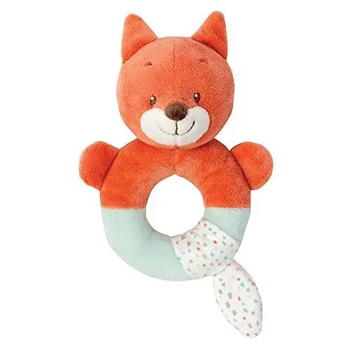 Produktbild: Nattou Plüschrassel Fuchs Oscar, 9 x 7 x 14 cm, Fanny und Oscar, Orange