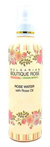 Produktbild: Natürlichem Rosenwasser mit Spray 330ml von Boutique Rose, Ohne Konservierungsstoffe, Ohne Parabene
