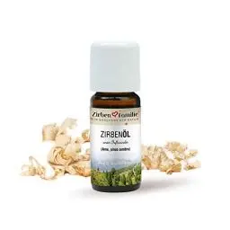 Produktbild: Zirben Familie - bekannt aus dem Fachhandel & der Hotellerie • Natürliches ZirbenÖl 10ml • Wasserdampf-Destillat aus Österreich • Von ZirbenKiefern