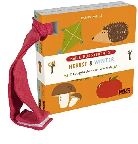 Produktbild: Natur Buggybuch-Set: Herbst und Winter: 2 Buggybücher zum Wechseln
