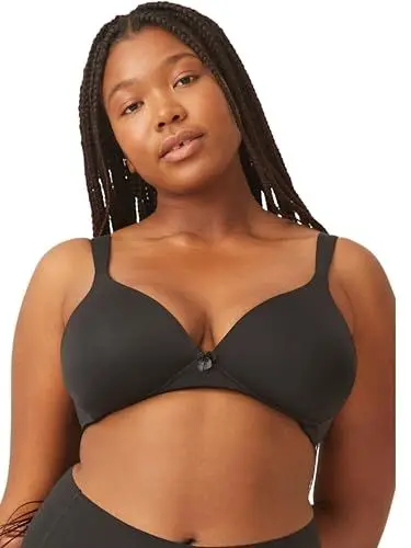 Produktbild: Naturana Soft-BH mit Schale und Entlastungsträgern - 5266 100 Schwarz A