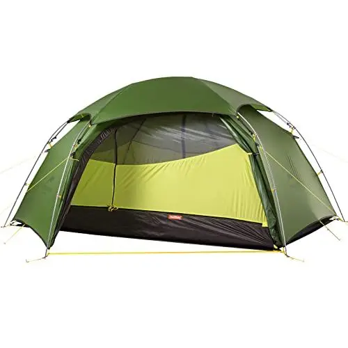 Produktbild: Naturehike Cloud Peak 2-3 Personen Campingzelt für 3-4 Jahreszeiten, Leichtes Rucksackzelt, Wasserdicht, Insektensicheres Familienzelt für Outdoor, Wandern, Bergsteigen (Waldgrün, T-Reißverschluß)