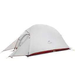 Produktbild: Naturehike Cloud up 1 Person Rucksack Zelt Leichtes Camping Wandern Kuppel Zelt für 1 Mann(Grau Upgrade 20D)
