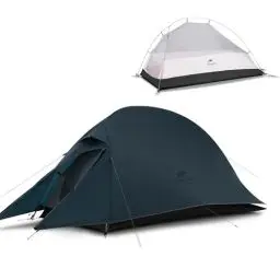 Produktbild: Naturehike Cloud up 1 Zelt Ultraleichte Zelt 1 Person Einzelzelt 1 Mann Zelt für 4 Jahreszeiten Zelt Camping Zelt (20D Marineblau Upgrade)