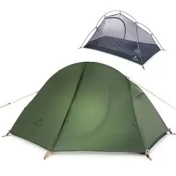 Produktbild: Naturehike Leichtes Zelt für 1 Person Wasserdicht Tragbar Geeignet für Radfahren/Wandern/Camping/Rucksackwandern im Freien