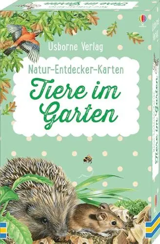 Produktbild: Natur-Entdecker-Karten: Tiere im Garten (Entdecker-Karten-Reihe)